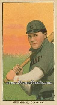 1909 T206 Reprints #213 CLE Billy Hinchman