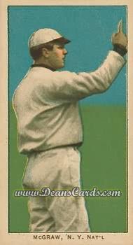 1909 T206 Reprints #320 AIR John McGraw