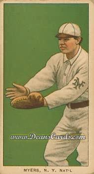 1909 T206 Reprints #335 BAT Chief Meyers