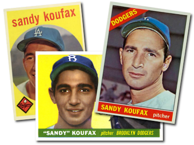 sandy koufax card