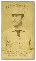 1887 Four Base Hits Baseball Cards 