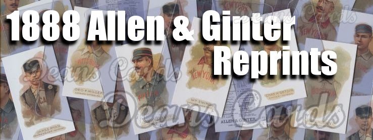 1888 Allen and Ginter N29 Reprints 