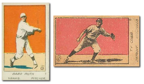 1920 W516-1 Baseball Cards 