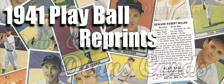 1941 Play Ball Reprints 