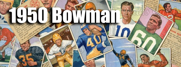 1950 Bowman Football Cards 