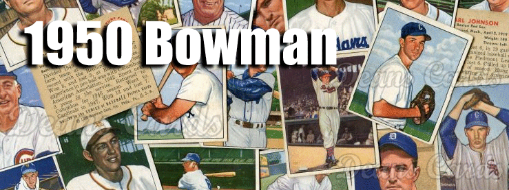 1950 Bowman Baseball Cards 