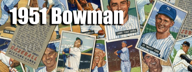 1951 Bowman Baseball Cards 