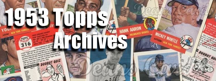 1953 Topps Archives / Reprint 