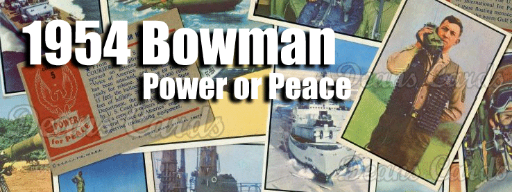 1954 Bowman Power for Peace 