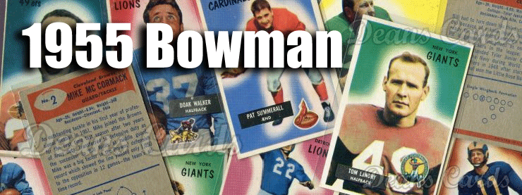 1955 Bowman Football Cards 