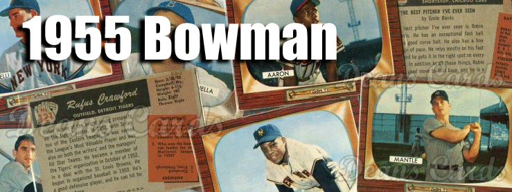 1955 Bowman Baseball Cards 