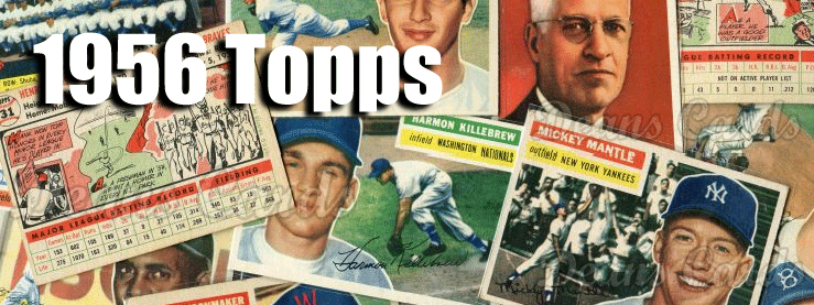 1956 Topps Baseball Cards 