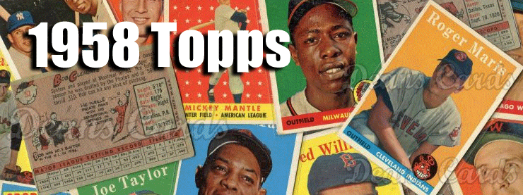 1958 Topps Baseball Cards 