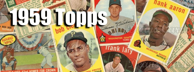 1959 Topps Starter Sets & Lots 