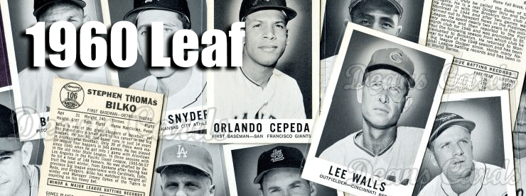 1960 Leaf Baseball Cards 
