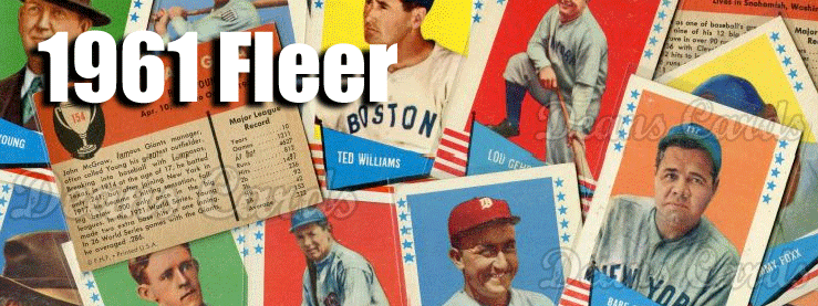 1961 Fleer Baseball Cards 
