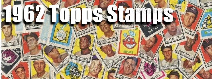 1962 Topps Baseball Stamps  