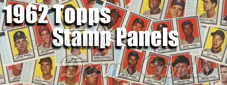 1962 Topps Stamp Panels 