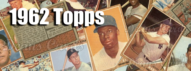 1962 Topps Baseball Cards 