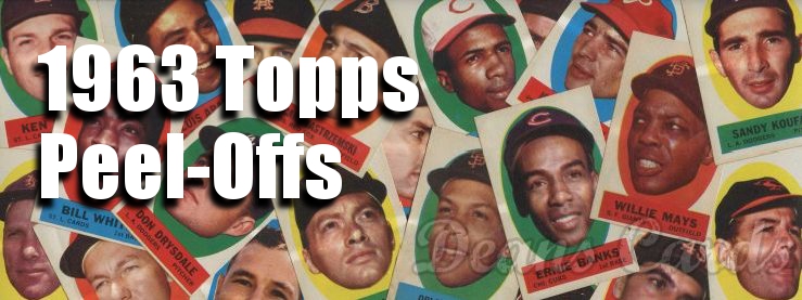 1963 Topps Peel-Offs 