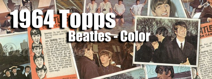 1964 Topps Beatles Color 