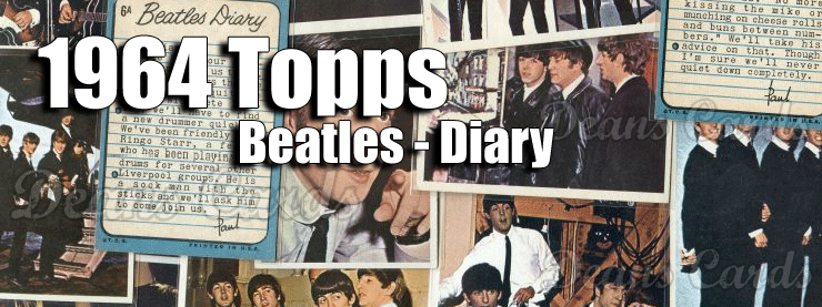 1964 Topps Beatles Diary 