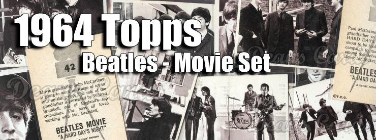 1964 Topps Beatles Movie Set 