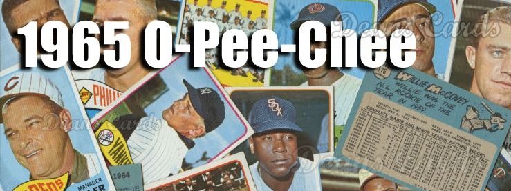 1965 O-Pee-Chee Baseball Cards 