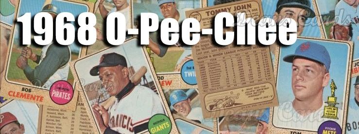 1968 O-Pee-Chee Baseball Cards 