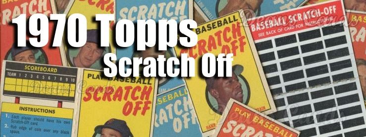 1970 Topps Scratch-Offs 