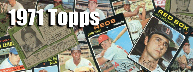 1971 Topps Baseball Cards 