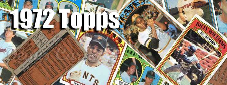 1972 Topps Baseball Cards 