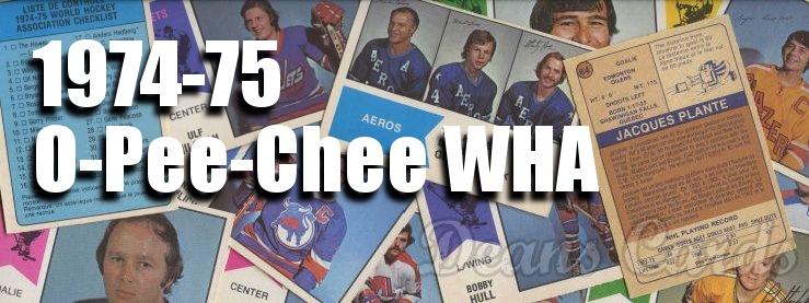 1974-75 O-Pee-Chee WHA 