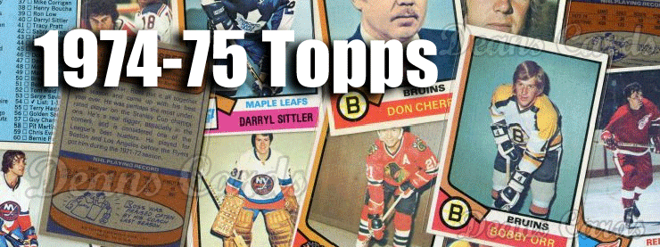 1974-75 Topps Hockey 
