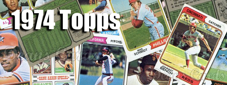 1974 Topps Baseball Cards 