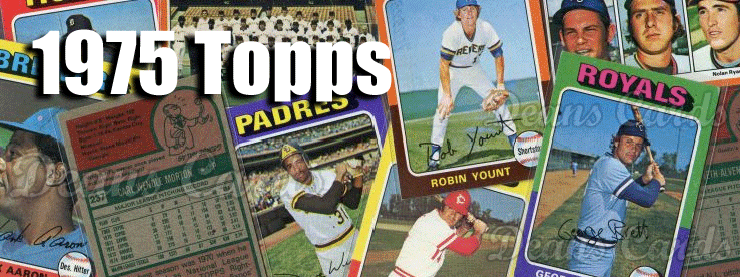 1975 Topps Baseball Cards 