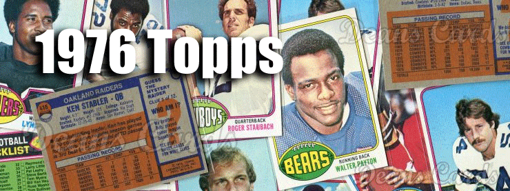 1976 Topps Football Cards 