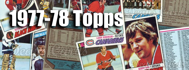 1977-78 Topps Hockey Cards 