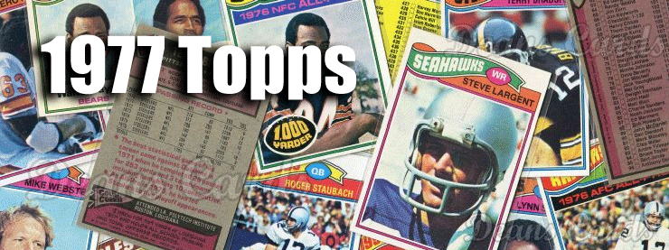 1977 Topps Football Cards 