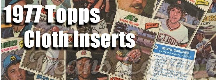 1977 Topps Cloth Stickers 