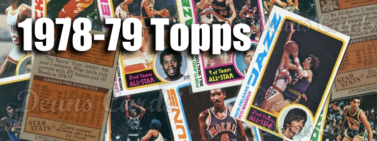 1978-79 Topps Basketball Cards 