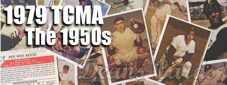 1979 TCMA 50s Baseball Cards 