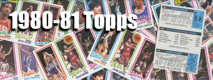 1980-81 Topps Basketball Cards 