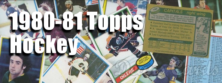 1980-81 Topps Hockey Cards 