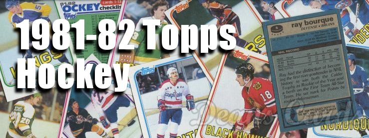 1981-82 Topps Hockey Cards 