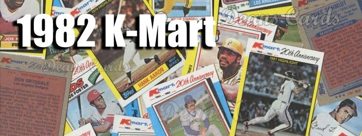 1982 K-Mart Baseball Cards 