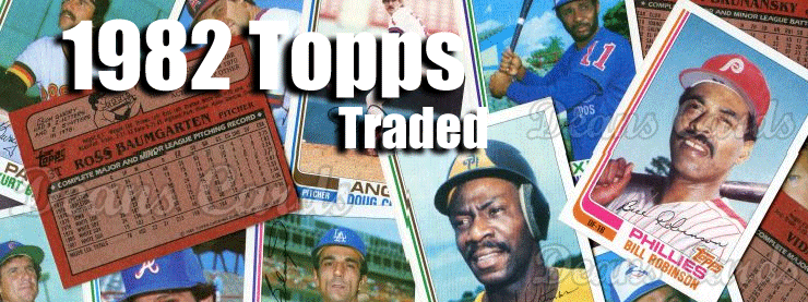 1982 Topps Traded Baseball Cards 