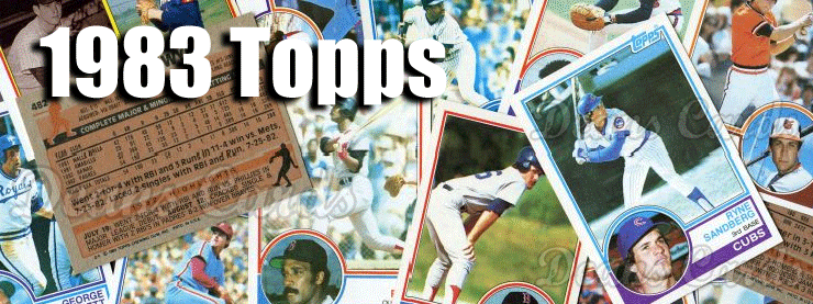 1983 Topps Baseball Cards 