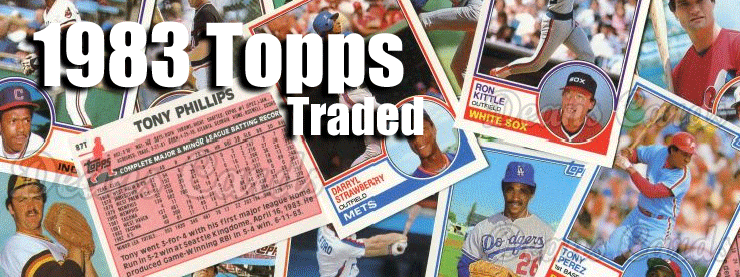 1983 Topps Traded Baseball Cards 