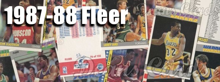 1987-88 Fleer Basketball Cards 